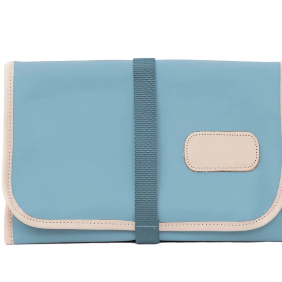 NWT Jon Hart Large Travel Kit & Roll Up Organizer W Initials "SFD" - Picture 6 of 9